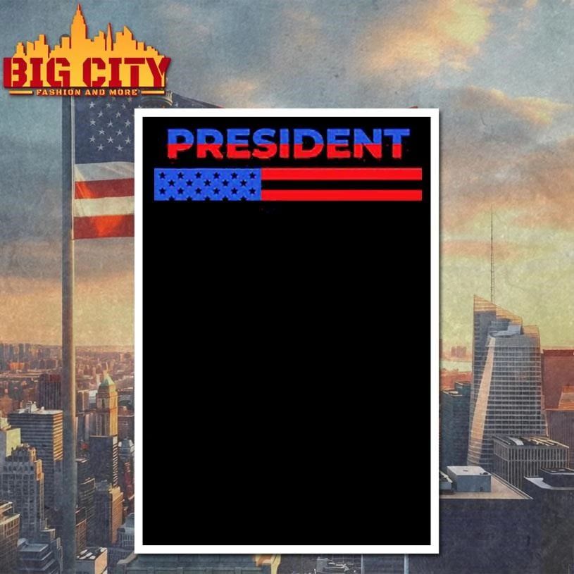 Whoever Wins Will Be My President Graphic Shirt