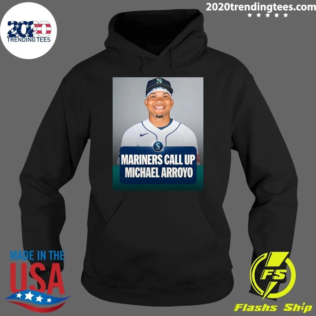 The Mariners call up MLB Pipeline’s No. 45 overall prospect INF-OF Michael Arroyo Shirt