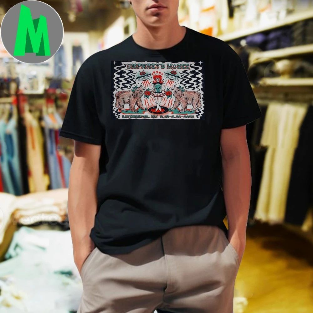 Umphrey’s McGee Livingston, MT 2025 Poster Shirt