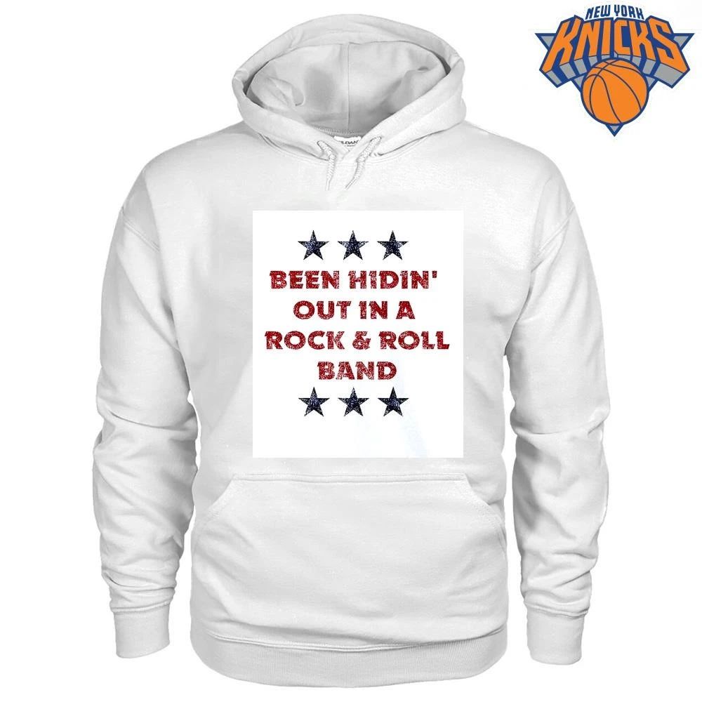 Rock and Roll Hall of Fame Been Hidin’ Out in a Rock & Roll Band 4 of July shirt