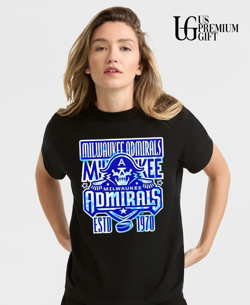 Milwaukee Admirals Estd 1970 logo shirt