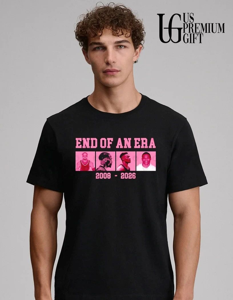 Russell Westbrook End of an Era Basketball 2008-2026 shirt