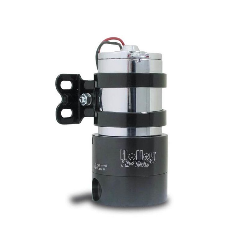 Holley 150 GPH HP Fuel Pump Street/Strip Carburetted Applications Compatible with Gasoline, Alcohol or E85