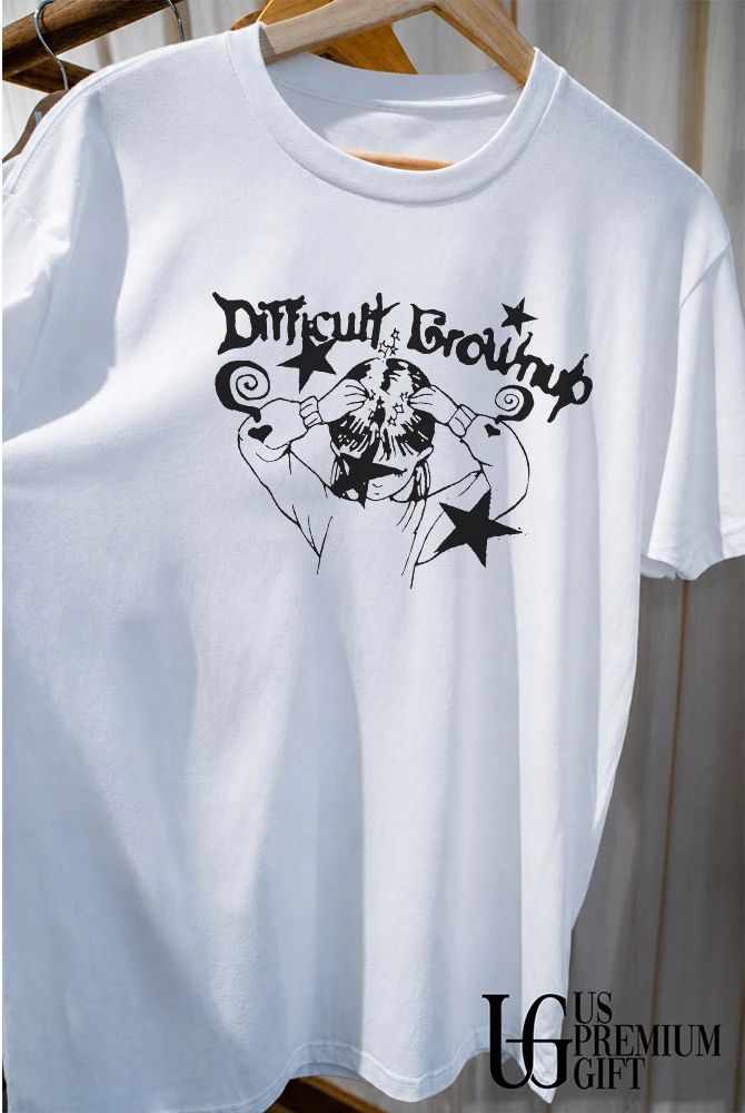 Difficult Growing Up Ringer shirt