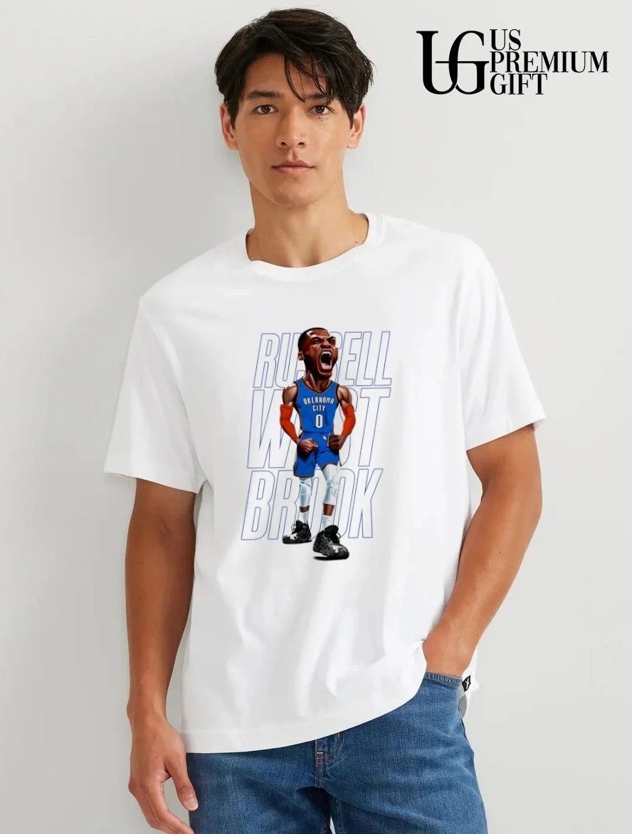 Russell Westbrook NBA Oklahoma City Thunder scream shirt