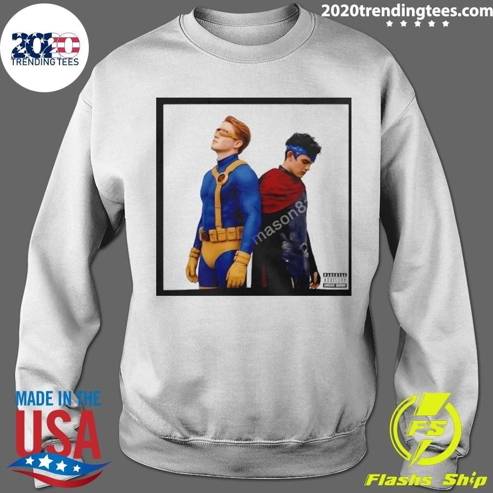 Cyclops And Wiccan Heartstopper X X-men Shirt