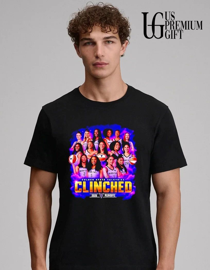 Golden State Valkyries Clinched 2026 Playoffs shirt