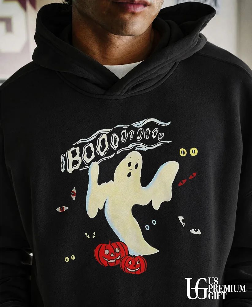 Kristin Jones wearing is that Boo Halloween shirt