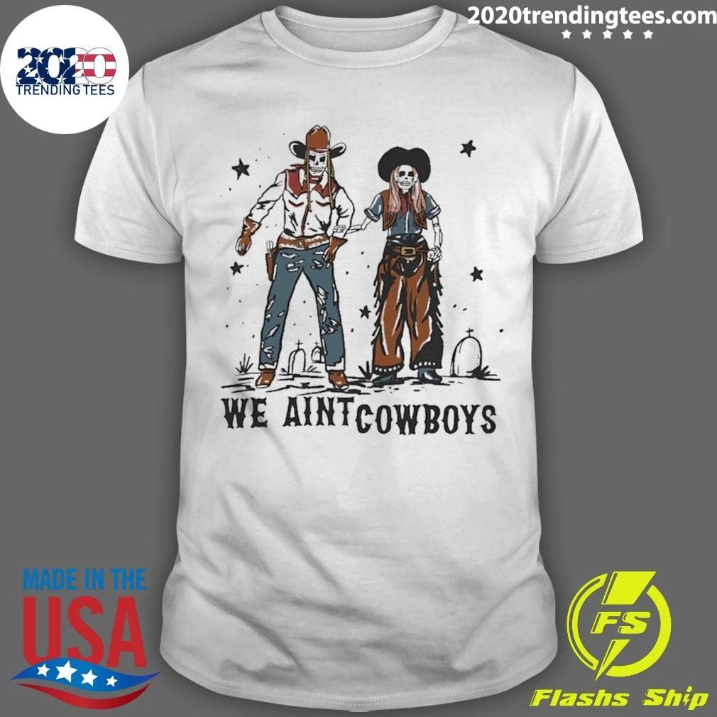 Tom And Nova Skeleton Cowboy Shirt