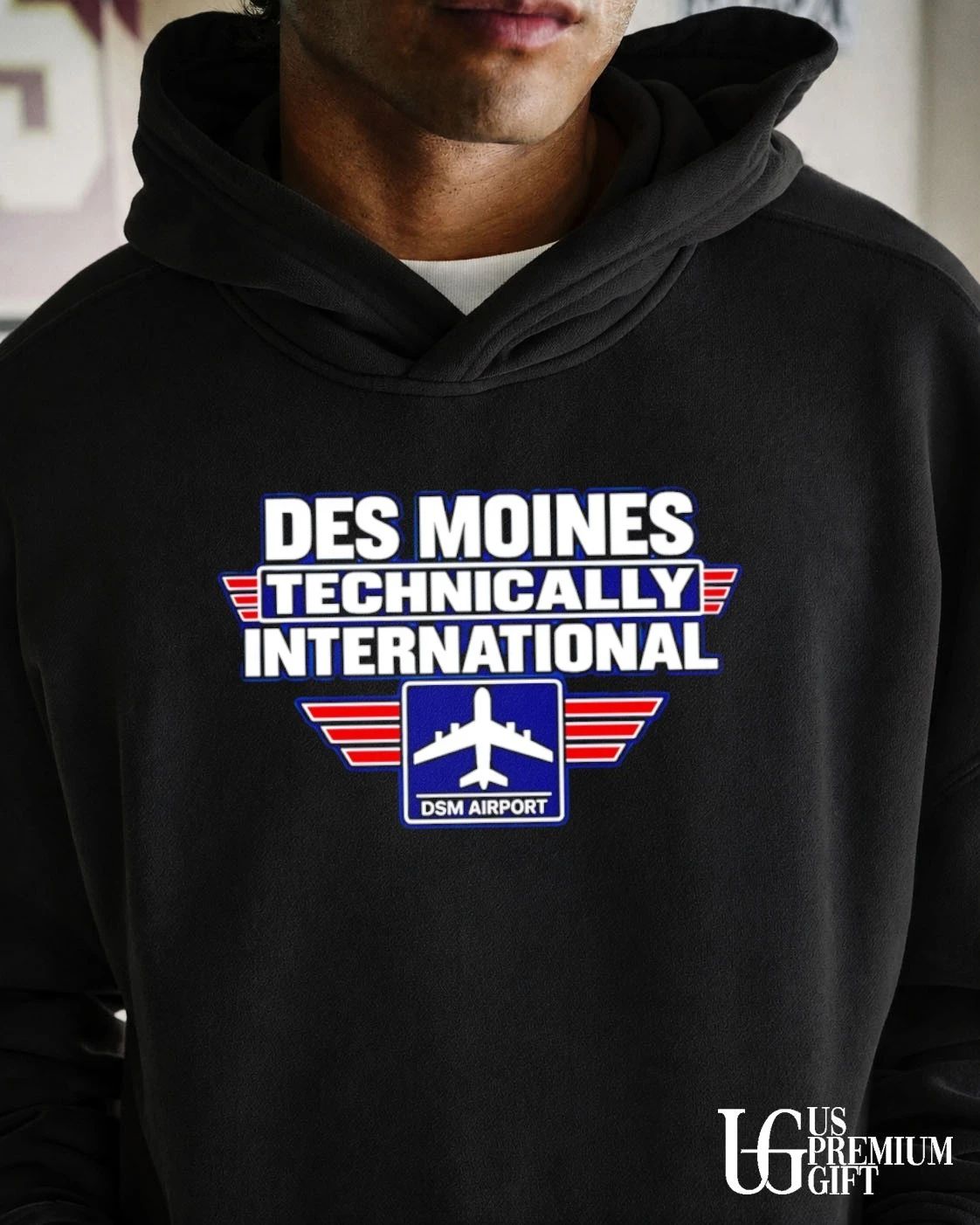 Des Moines Technically International Airport shirt