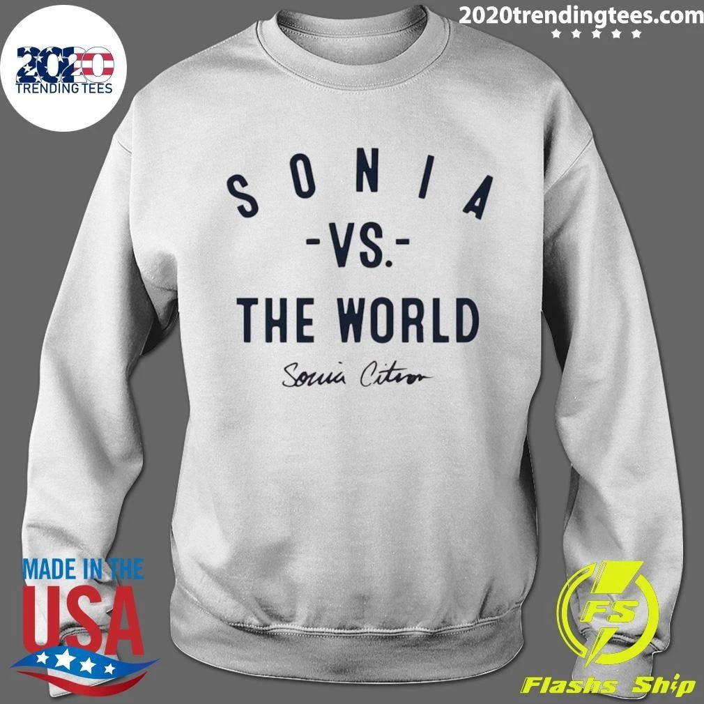 Sonia Citron Vs The World Usa Basketball Signature Shirt