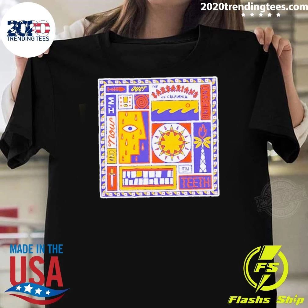 The Barbarians Of California Anijgmt Album Cover Shirt