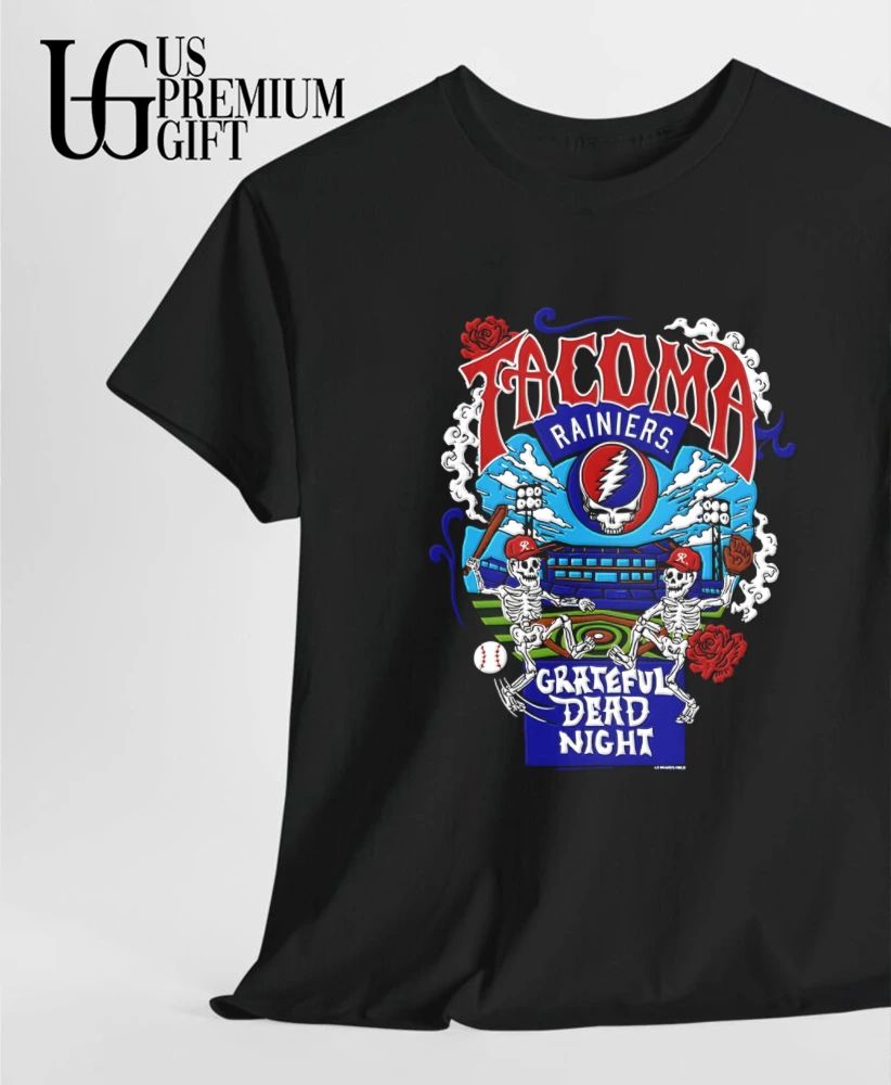 Tacoma Rainiers League Grateful Dead Night 2026 shirt