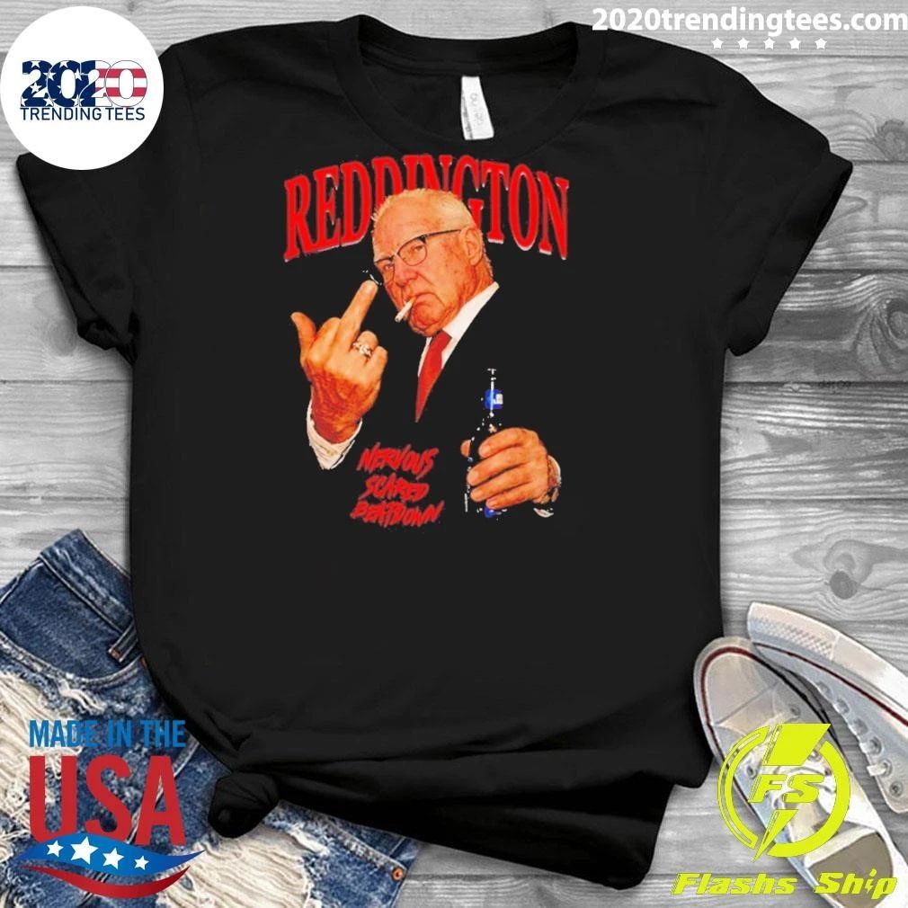 Kevin Reddington Middle Finger Nervous Scared Beatdown Shirt
