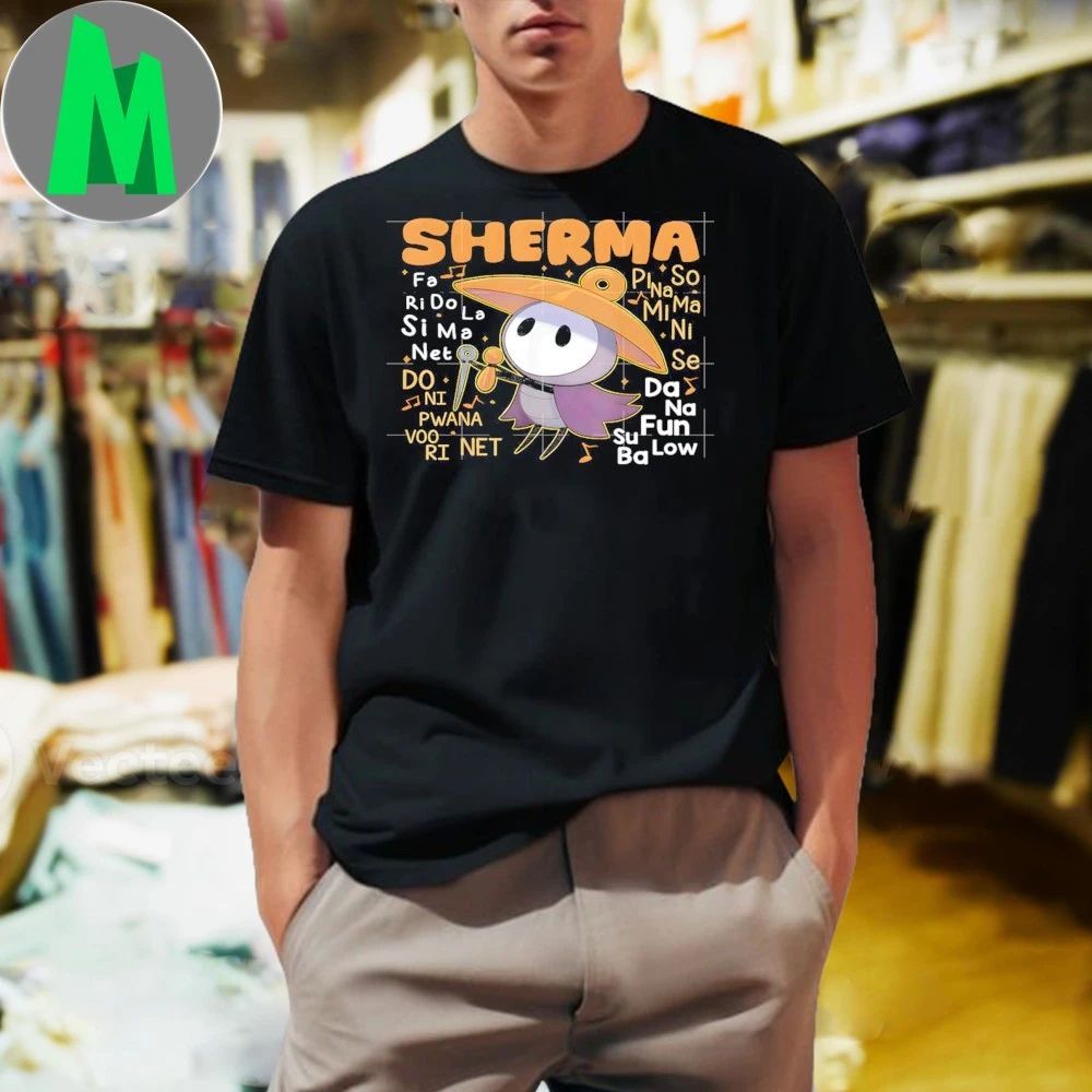 Sherma Song Funny Game Quote Hollow Video Game Shirt