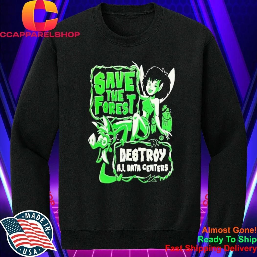 Save Firest Destroy A.j. Data Centers Shirt