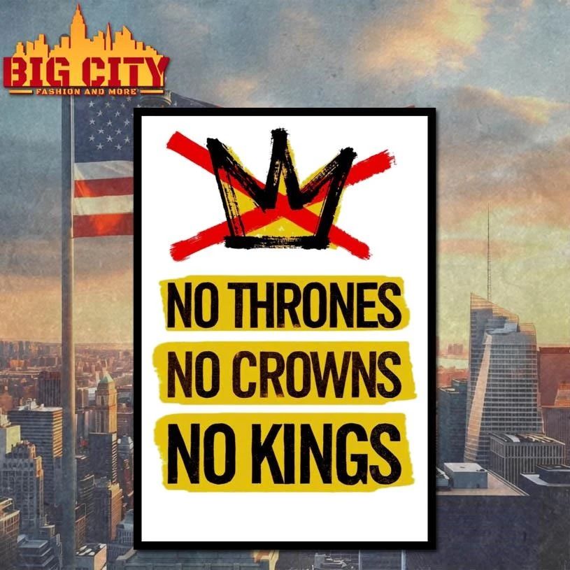 No Thrones No Crowns No Kings Anti Trump Shirt