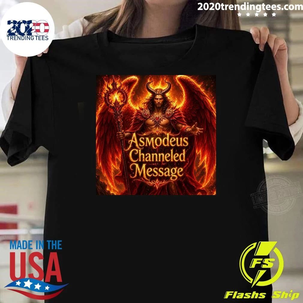 Channeled Message from Asmodeus Shadow Wisdom & Personal Power Reading Shirt
