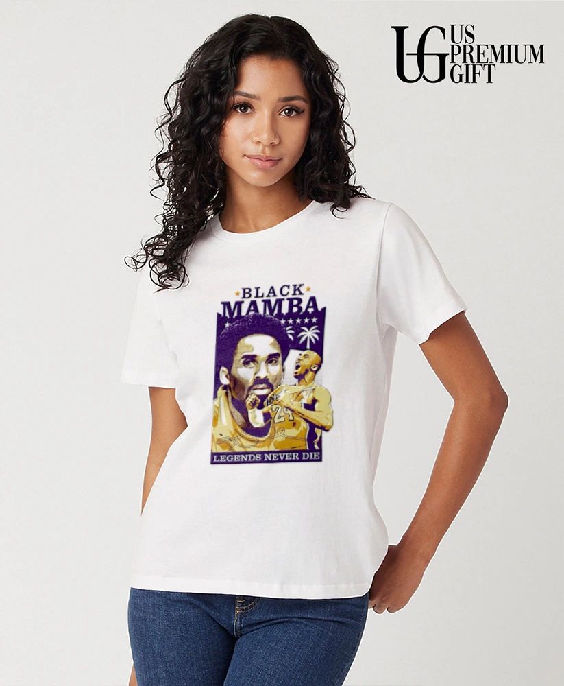 Kobe Bryant Los Angeles Lakers NBA Black Mamba Legends Never Die basketball shirt