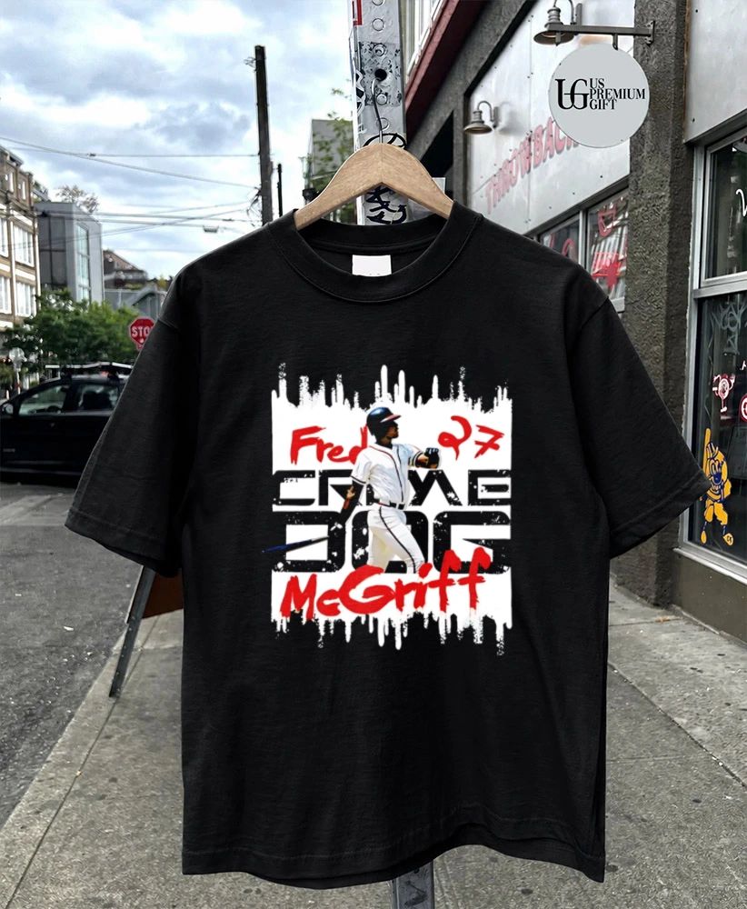 Fred McGriff No 27 Atlanta Braves Baseball shirt