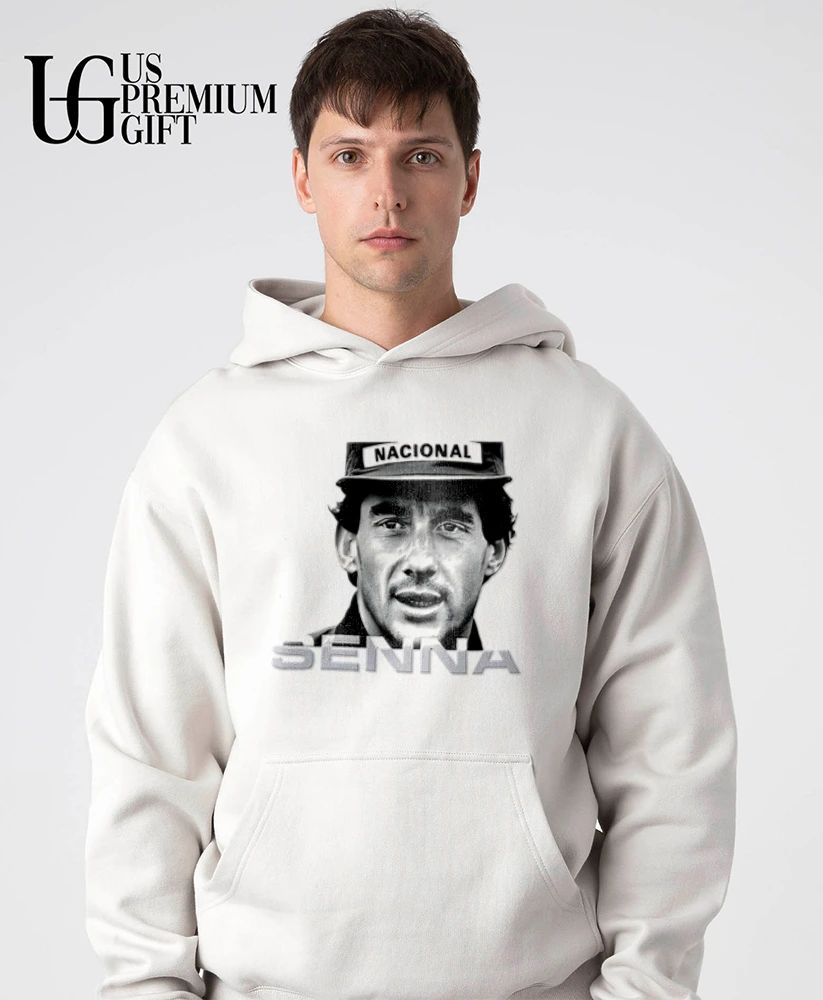 Ayrton Senna Nacional Formula 1 portrait shirt