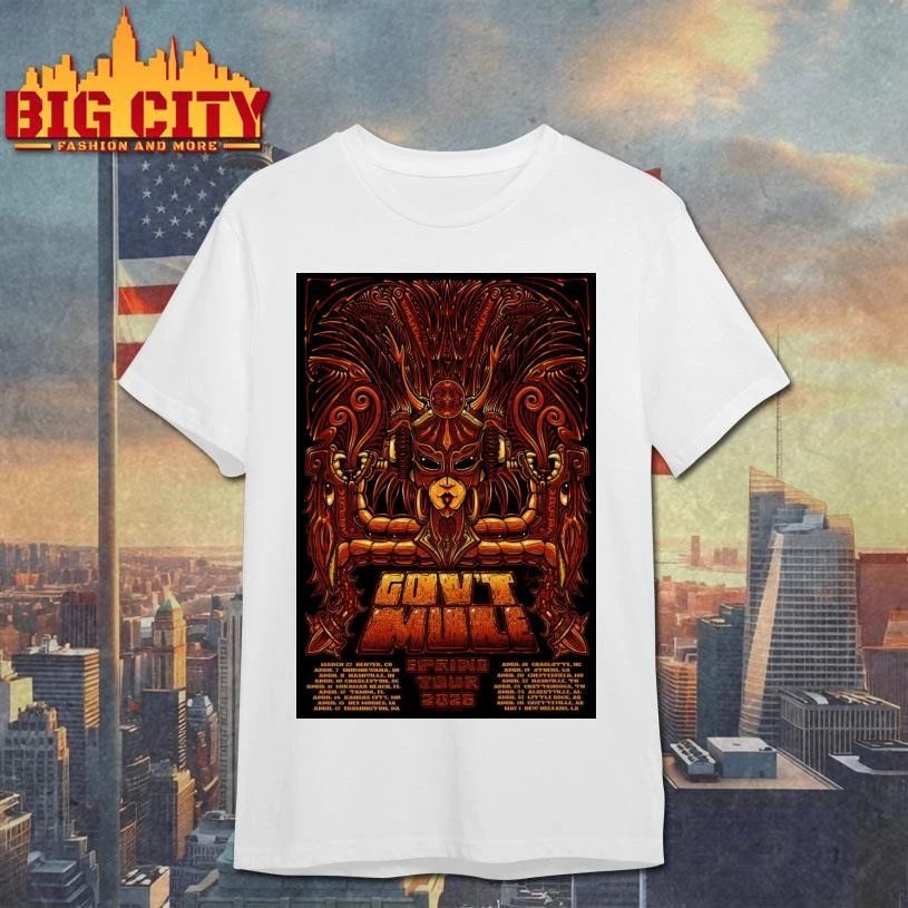 Gov’t Mule Band Spring Tour 2026 Poster Shirt
