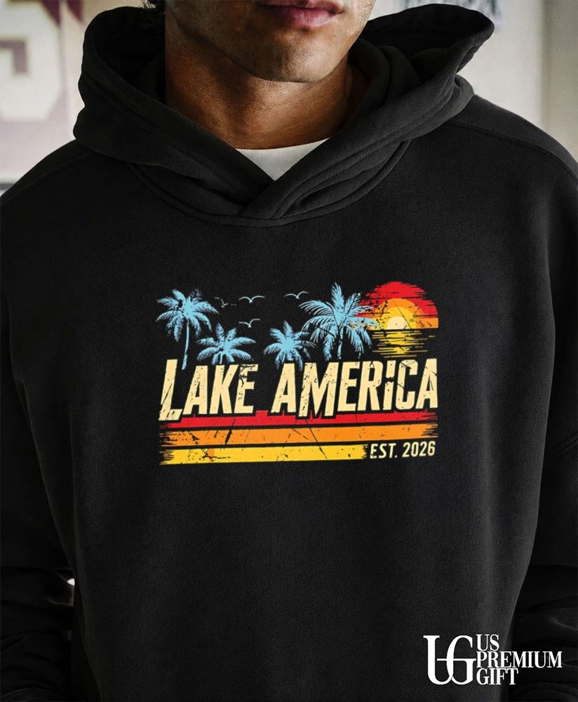 Lake America Est 2026 Tropical Vacation shirt