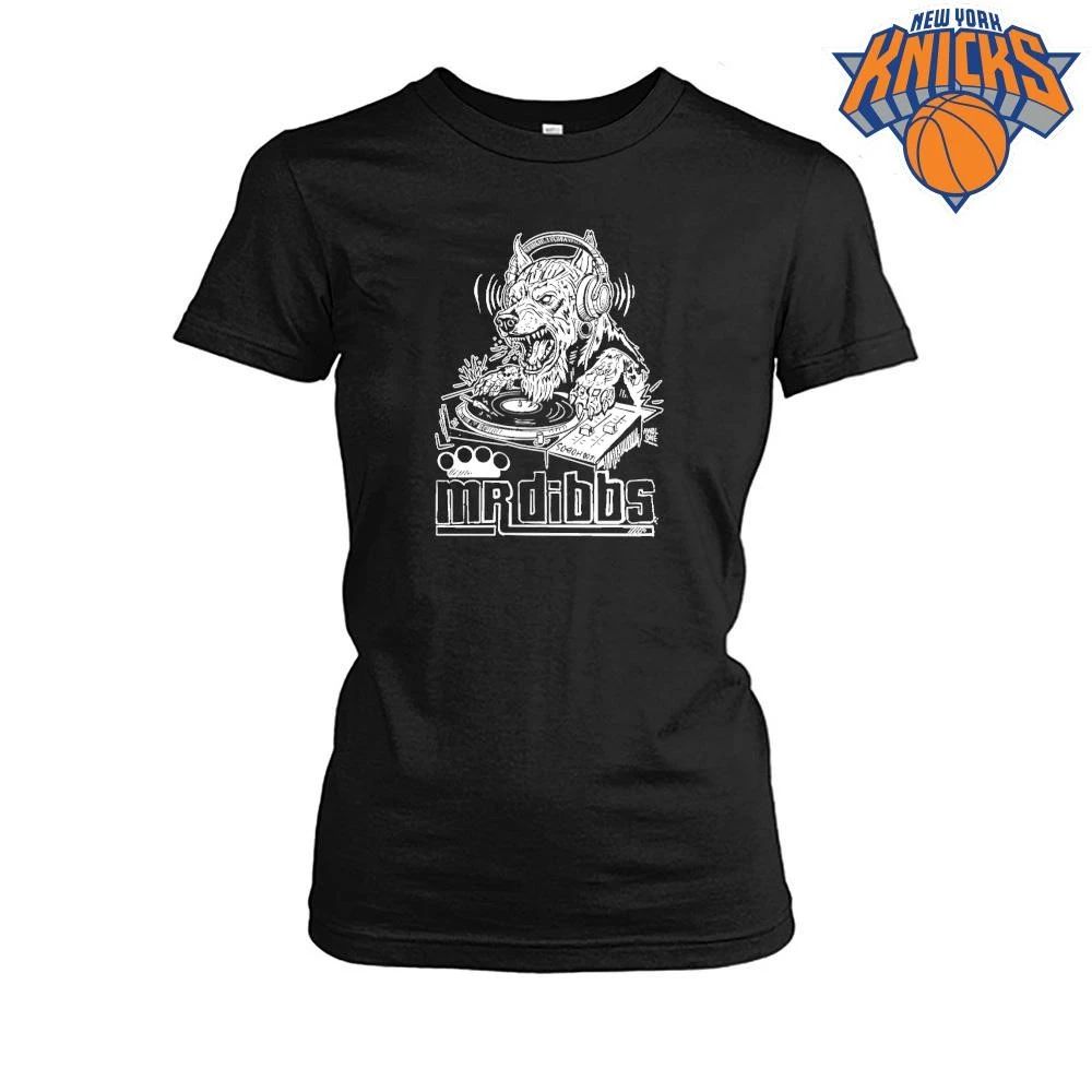 Mr Dibbs Hip Hop DJ Wolf Turntable Graphic Tee Music Fan Shirt