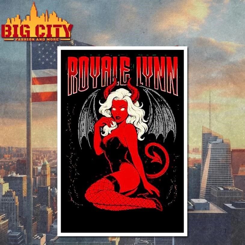 Royale Lynn Siren Pin Up Devil Shirt