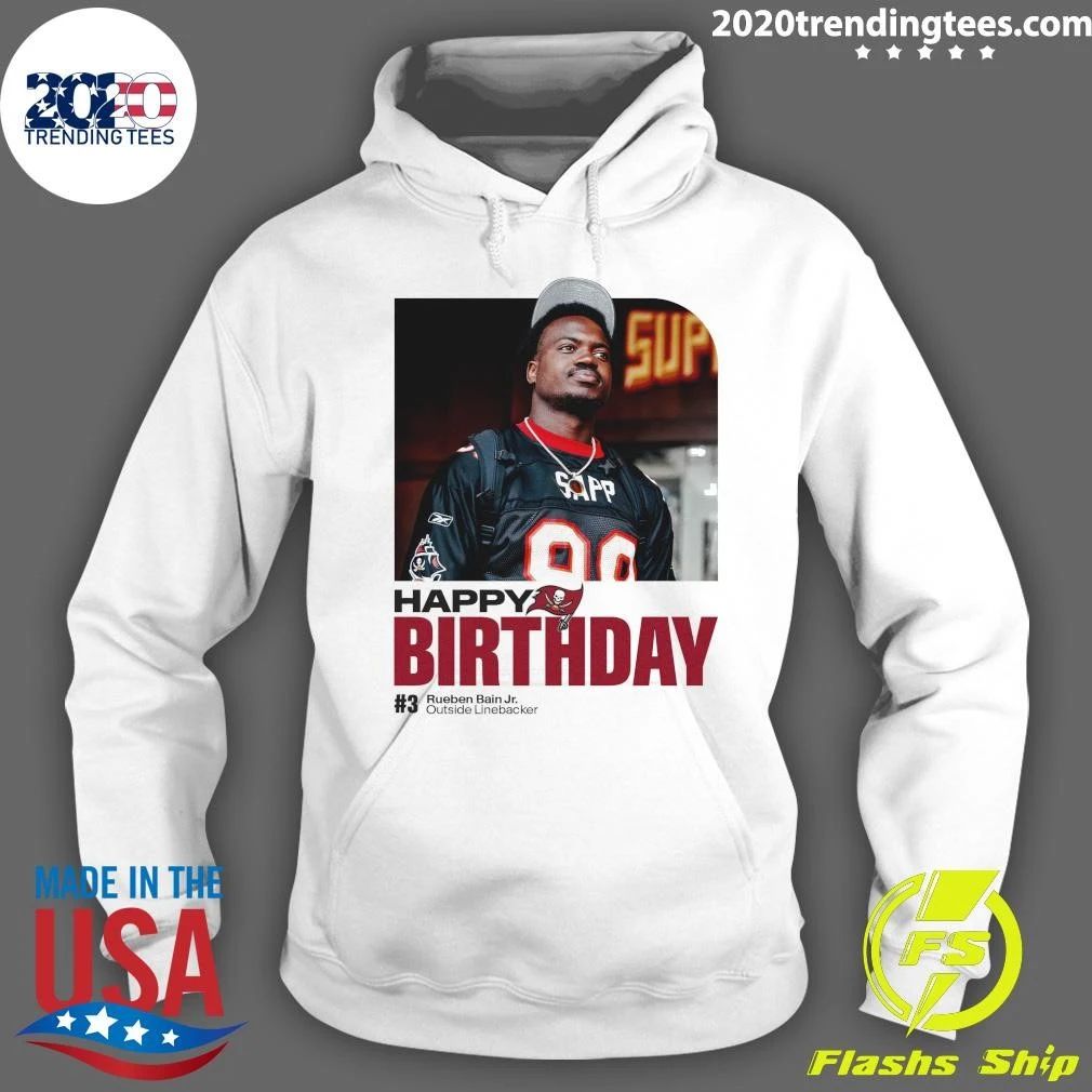 Happy Birthday Rueben Jr. Butside Baiebacker Shirt