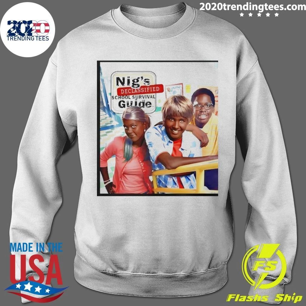 Nig’s Declassified School Survival Guide Parody Meme Shirt