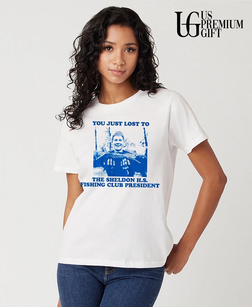 Justin Hebert Los Angeles Chargers you just lost to the Sheldon H.S. Fishing Club President shirt