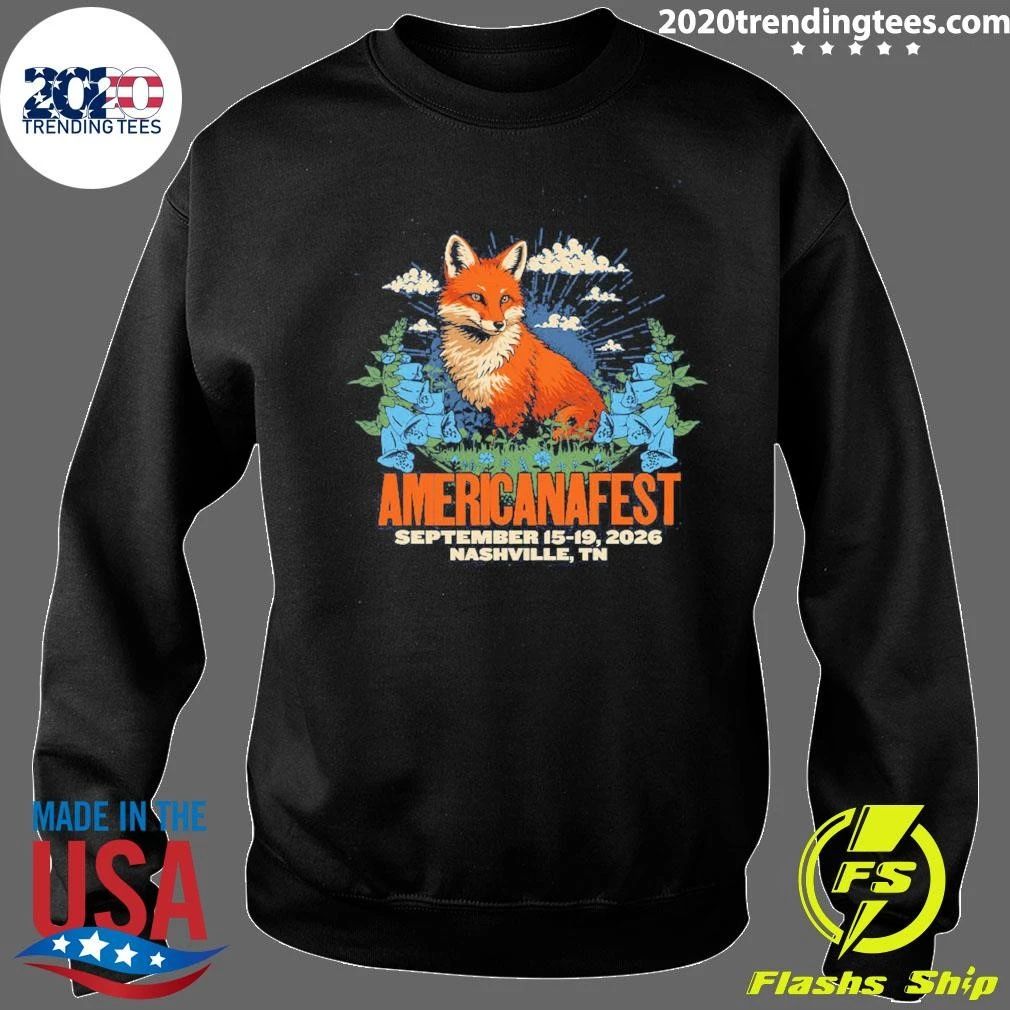 Americanafest 2026 Merch Nashville TN From September 15-19 2026 Shirt
