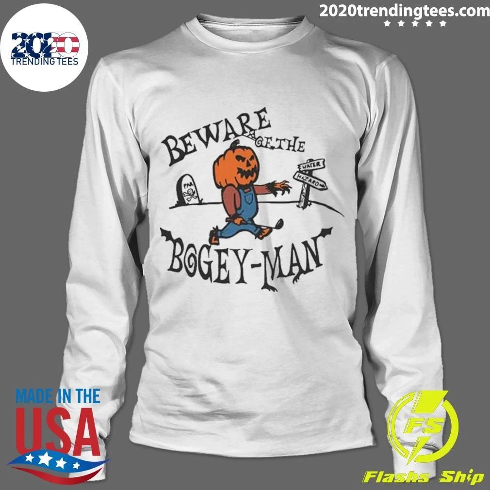 Halloween Ground Under Repair Beware of the Bogey-Man Shirt