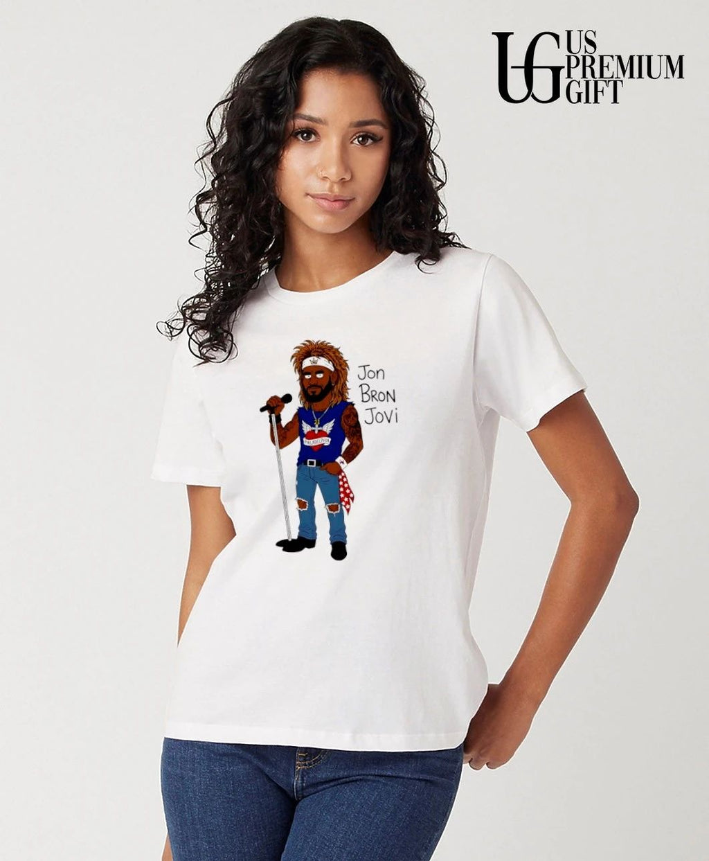 Lebron Jame Jon Bron Jovi shirt