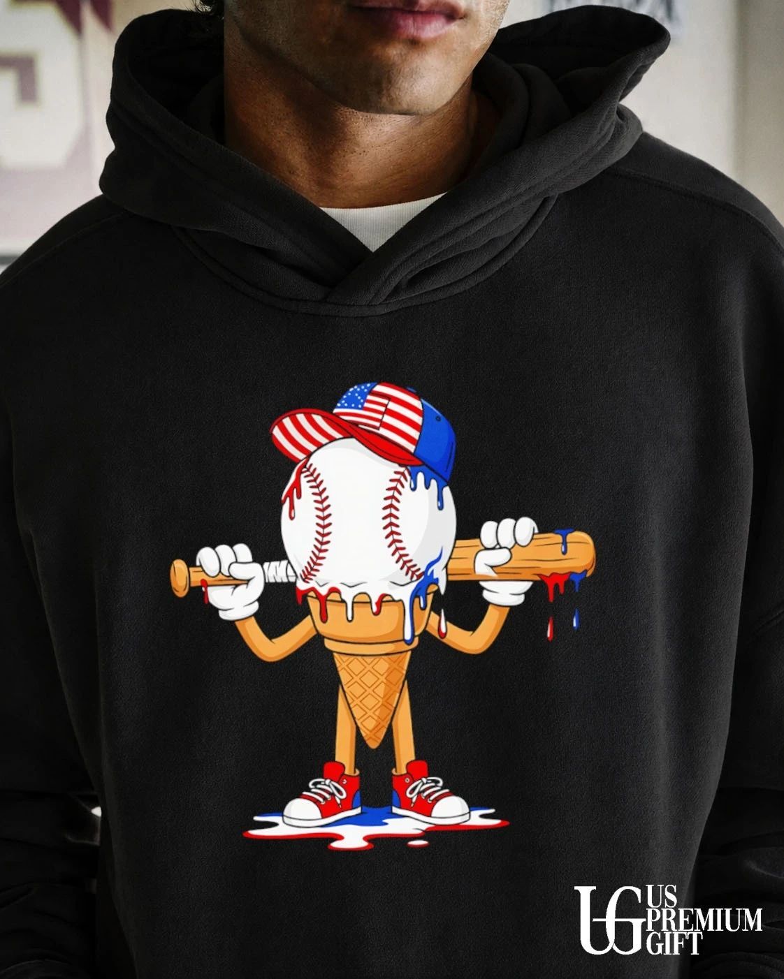 Ice Cream Baseball shirt