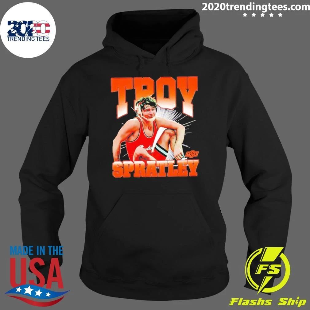 Troy Spratley Oklahoma State Wrestling Player Graphic Shirt