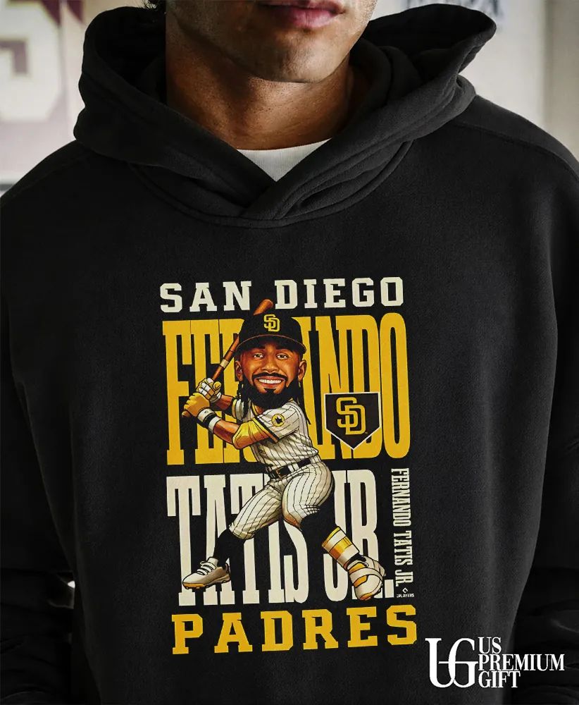 Fernando Tatis Jr. San Diego Padres baseball 2026 caricature shirt
