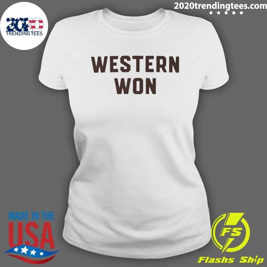 Western Won Wmu Vs Michigan Shirt
