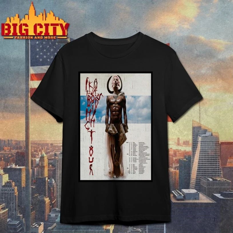 FKA Twigs Body High Tour in Miami 3-14-26 Poster T-shirt
