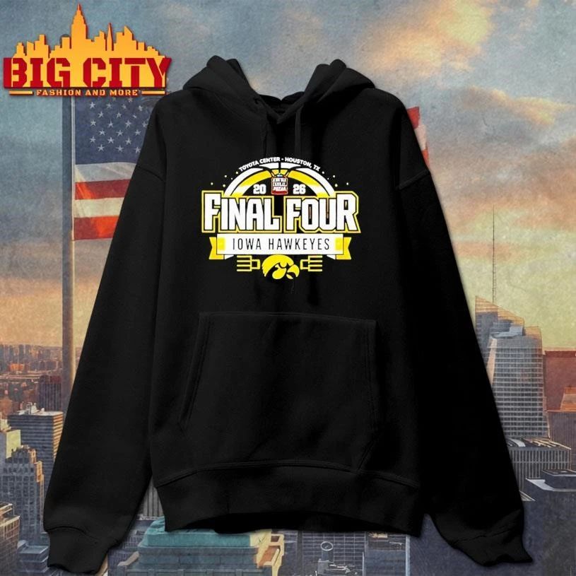 Iowa Hawkeyes NCAA Men’s Basketball Final Four 2026 College Shirt