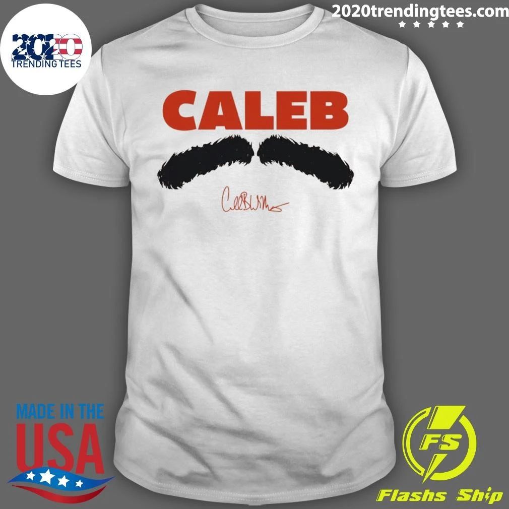 Caleb Williams Chicago Mustache Signature Shirt