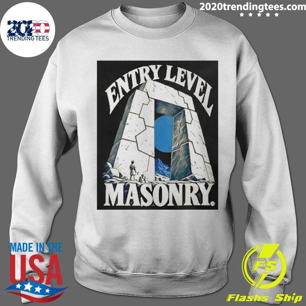 Entry Level Masonry Stonemason Construction Shirt