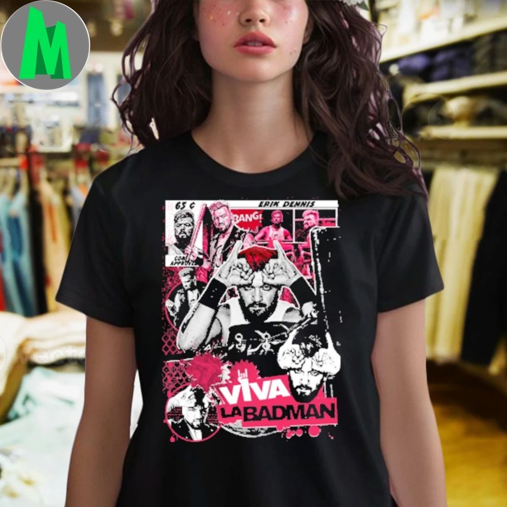 Viva La Badman collage Shirt
