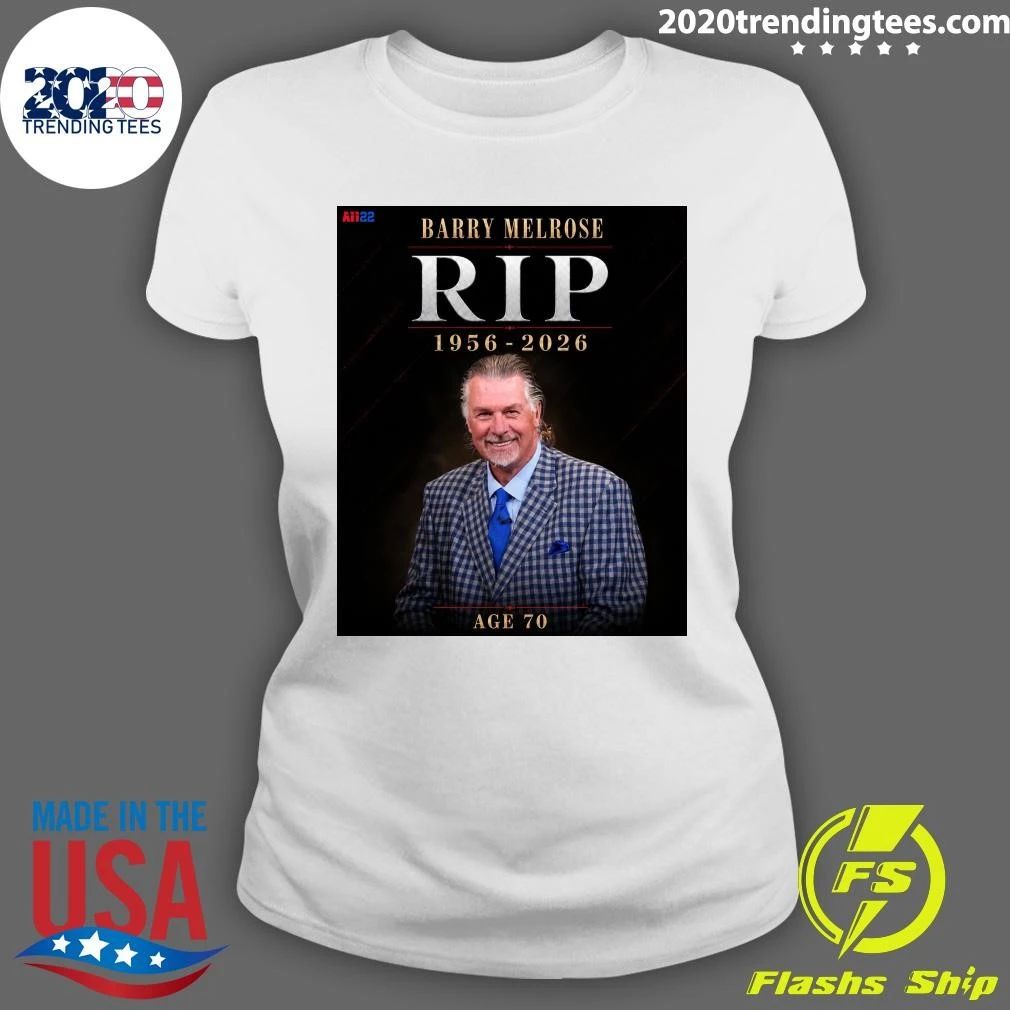 Barry Melrose Rip 1956-2026 Age 70 Shirt