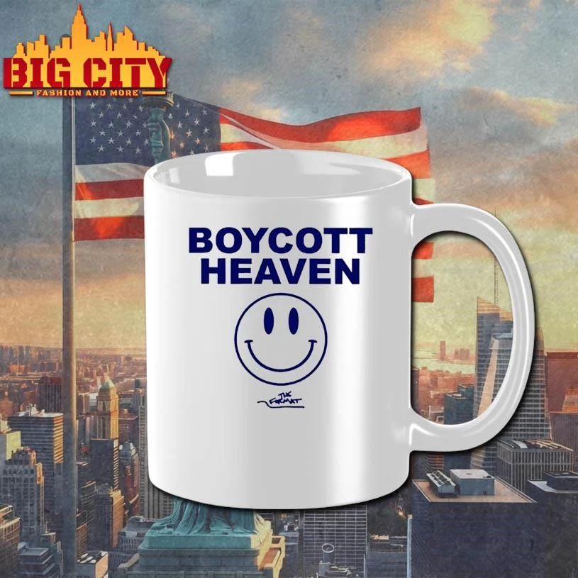 The Format Boycott Heaven Ringer Graphic Shirt