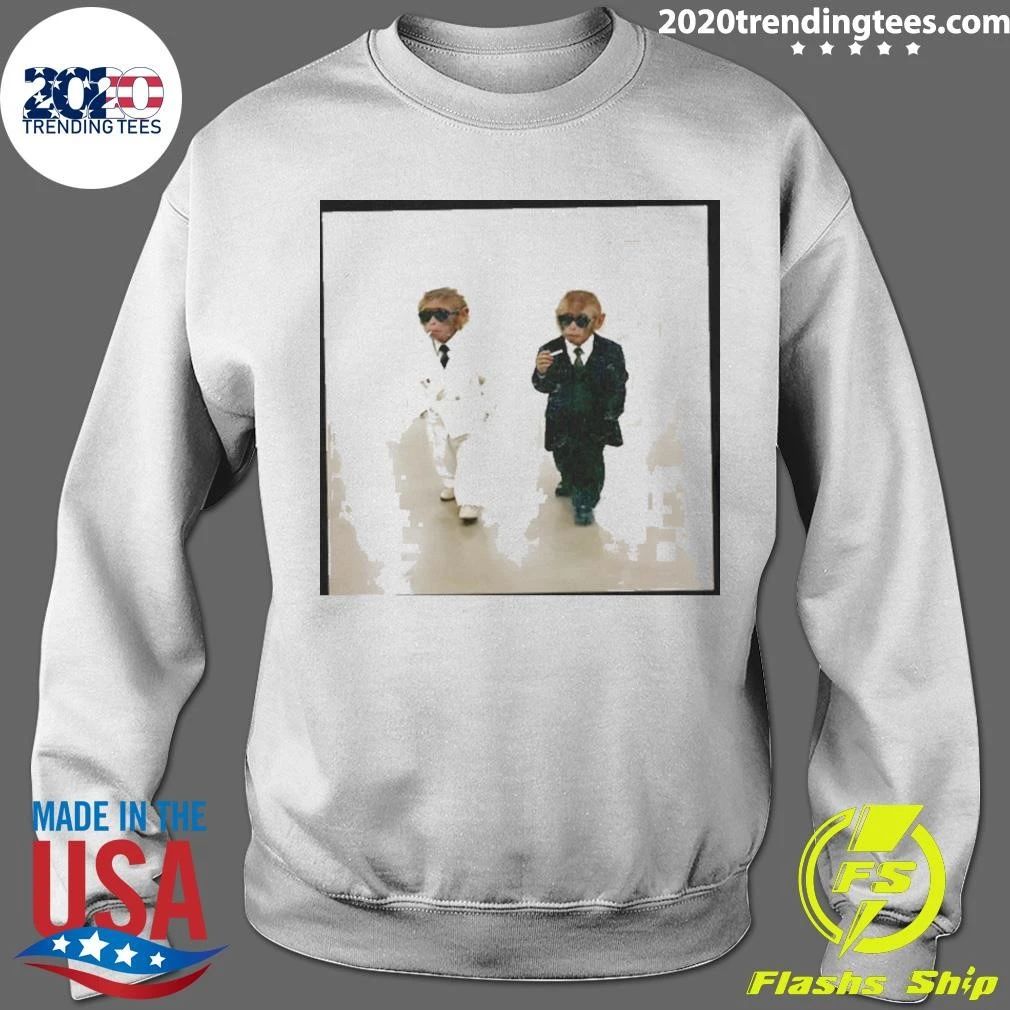 Interesting Monkeys in Suits Smoking Cigarettes Shirt