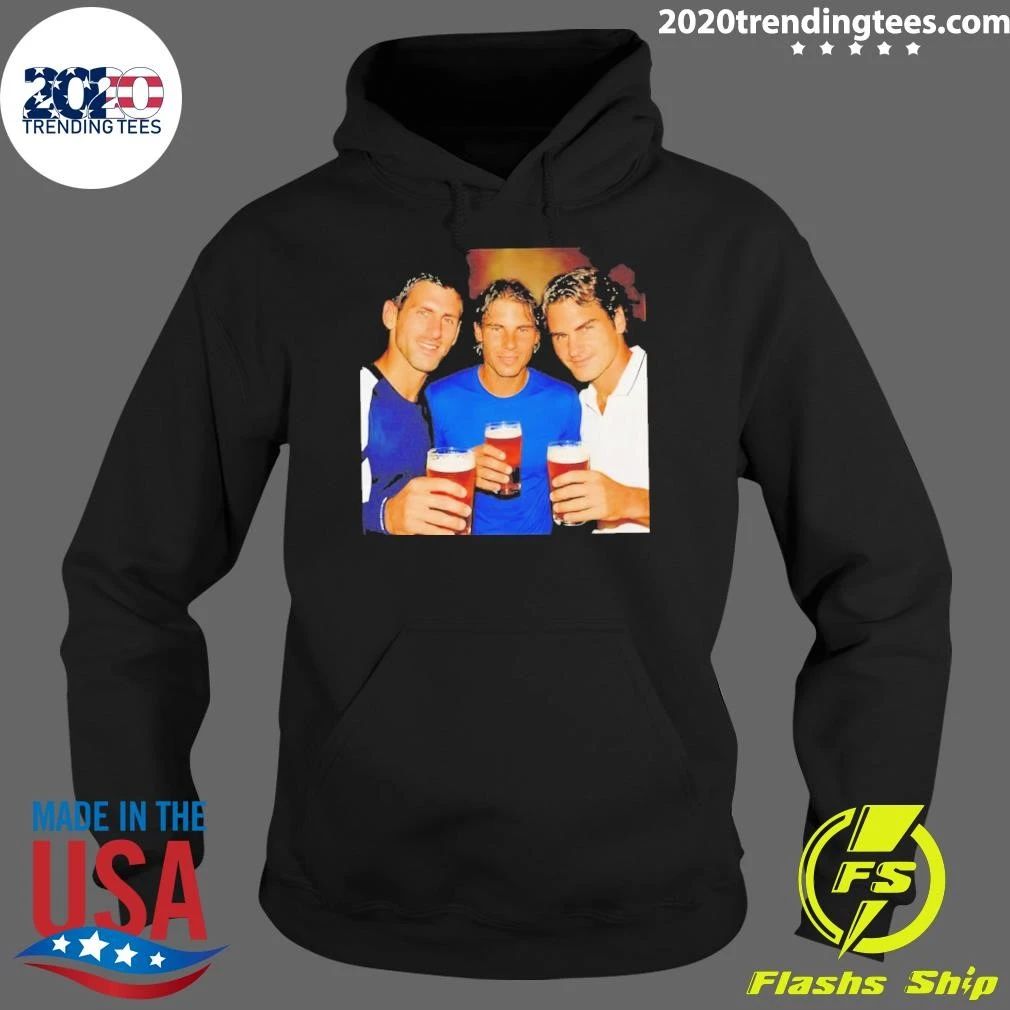 Nolefam Rafa And Rfans Tennis Player Drinking Beer Shirt