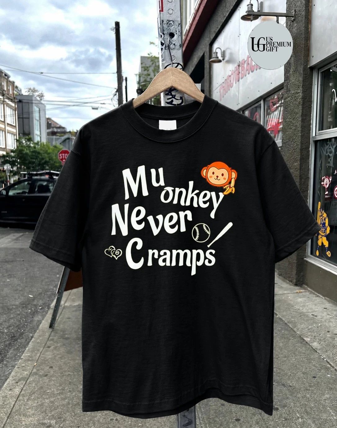 Munenori Kawasaki Mu Monkey Never Cramps shirt