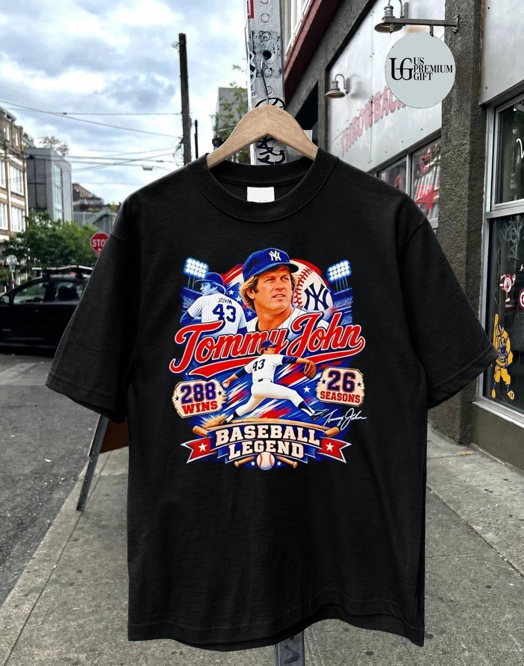 Tommy John 288 Wins 26 Seasons Baseball Legend shirt
